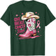 Give Breast Cancer The Boot Breast Cancer Pink Ribbon Women T-Shirt - T-Shirt | Forest