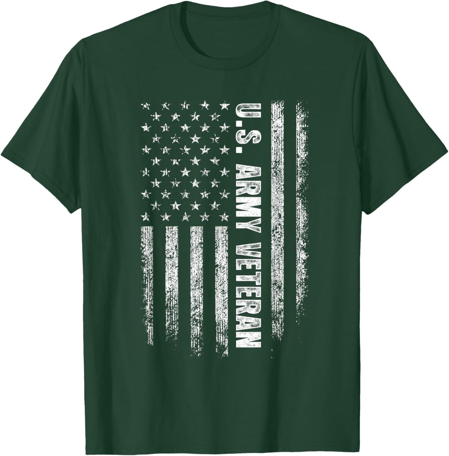 US Army Veteran Dad Veterans Day Birthday Thank You T-Shirt - T-Shirt | Forest