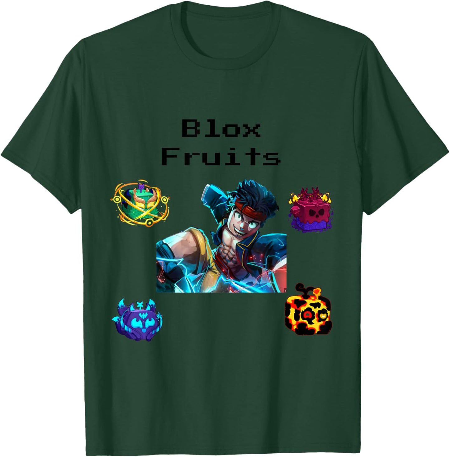 blox Fruits T-Shirt - T-Shirt | Forest