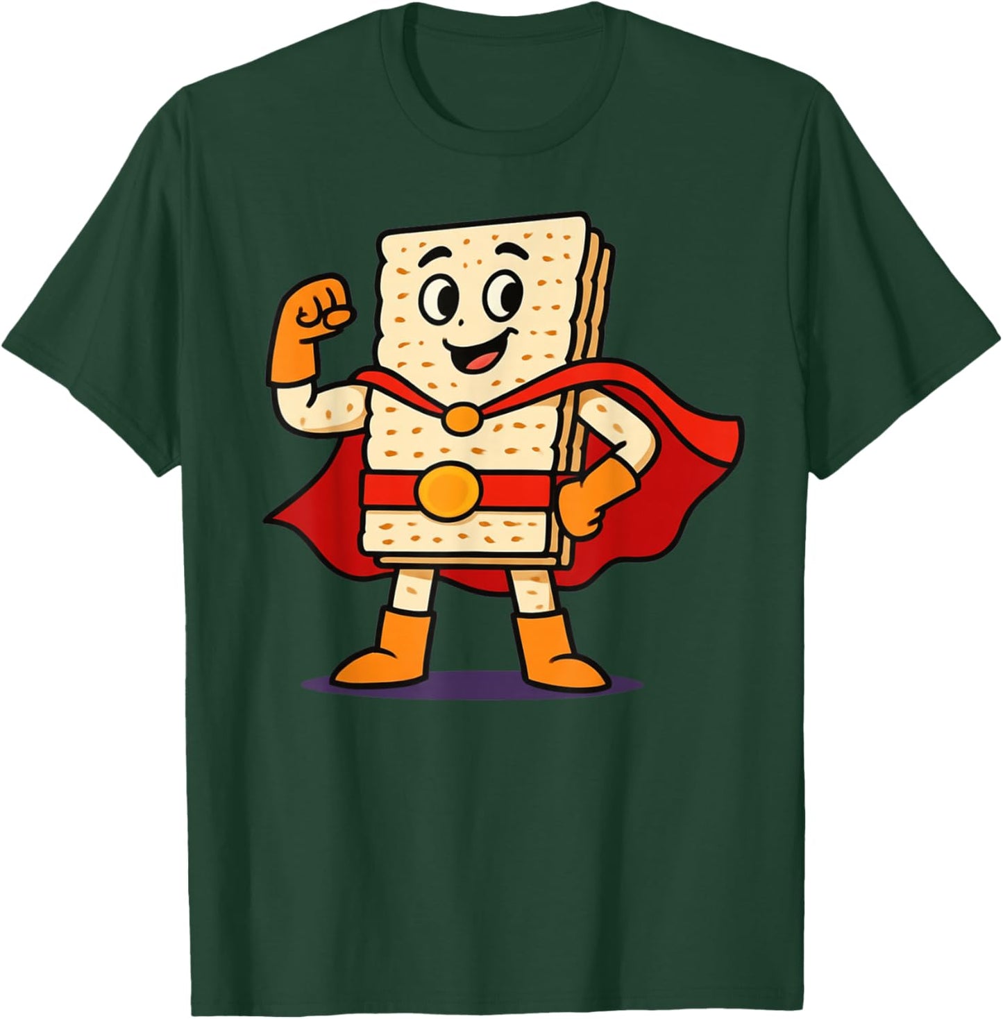 Matzo Man Passover Seder Funny Jewish Holiday T-Shirt - T-Shirt | Forest