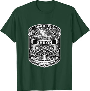 Shiloh Tennessee Civil War Battle US USA American History T-Shirt - T-Shirt | Forest