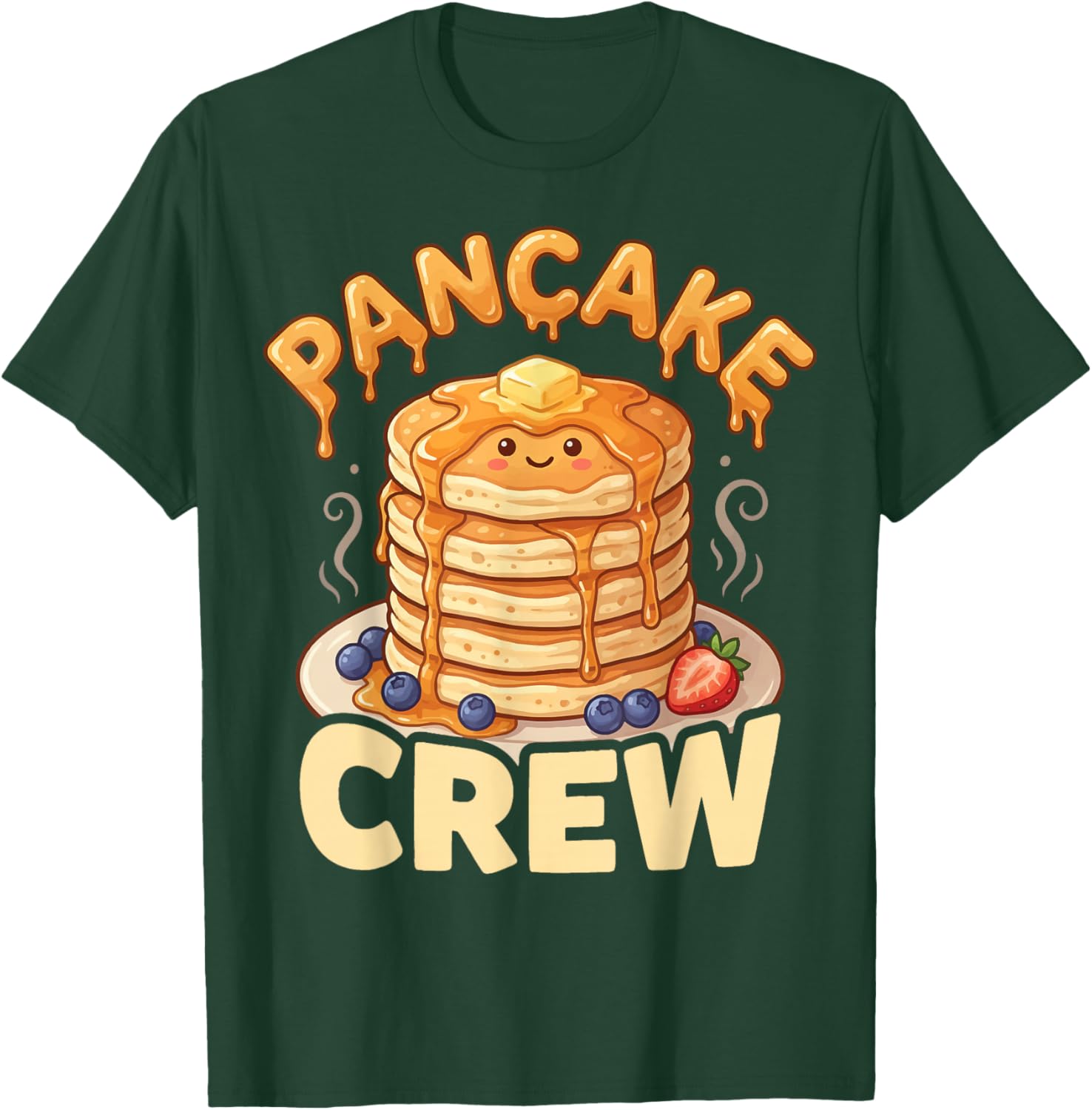 Pancake Crew T-Shirt - T-Shirt | Forest