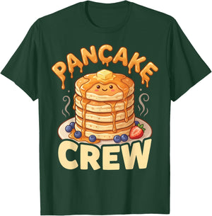 Pancake Crew T-Shirt - T-Shirt | Forest