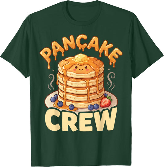 Pancake Crew T-Shirt - T-Shirt | Forest
