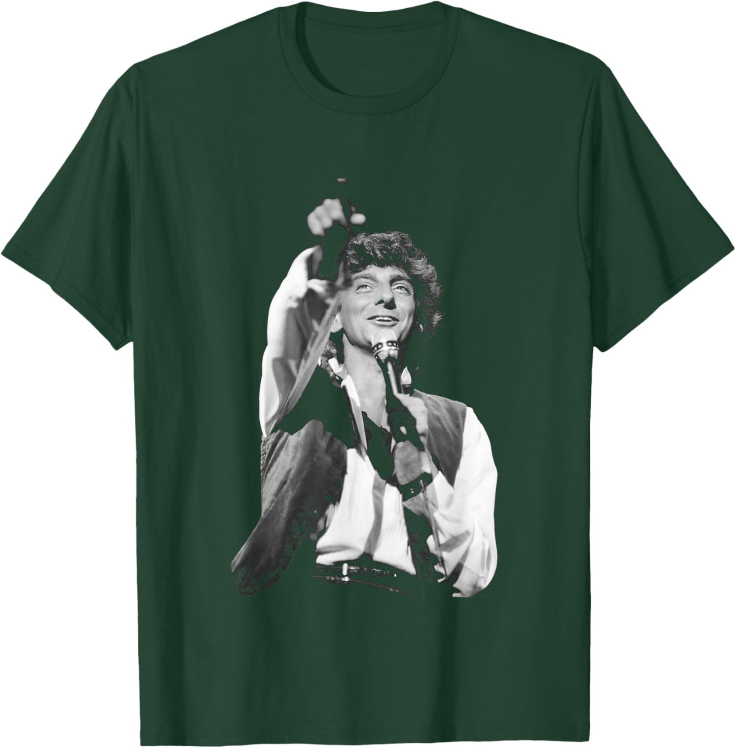 Barry Manilow Live in Concert Blenheim Palace 1983 T-Shirt - T-Shirt | Forest