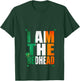 Women's Irish Flag I am The Redhead St Patrick’s Day Leprechaun Hat V-Neck T-Shirt - T-Shirt | Forest