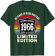 Vintage 1966 60th Birthday Gift Men Women 60 Years Old T-Shirt - T-Shirt | Forest