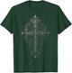 Ornate Cross - Gothic Grunge Alt Aesthetic T-Shirt - T-Shirt | Forest