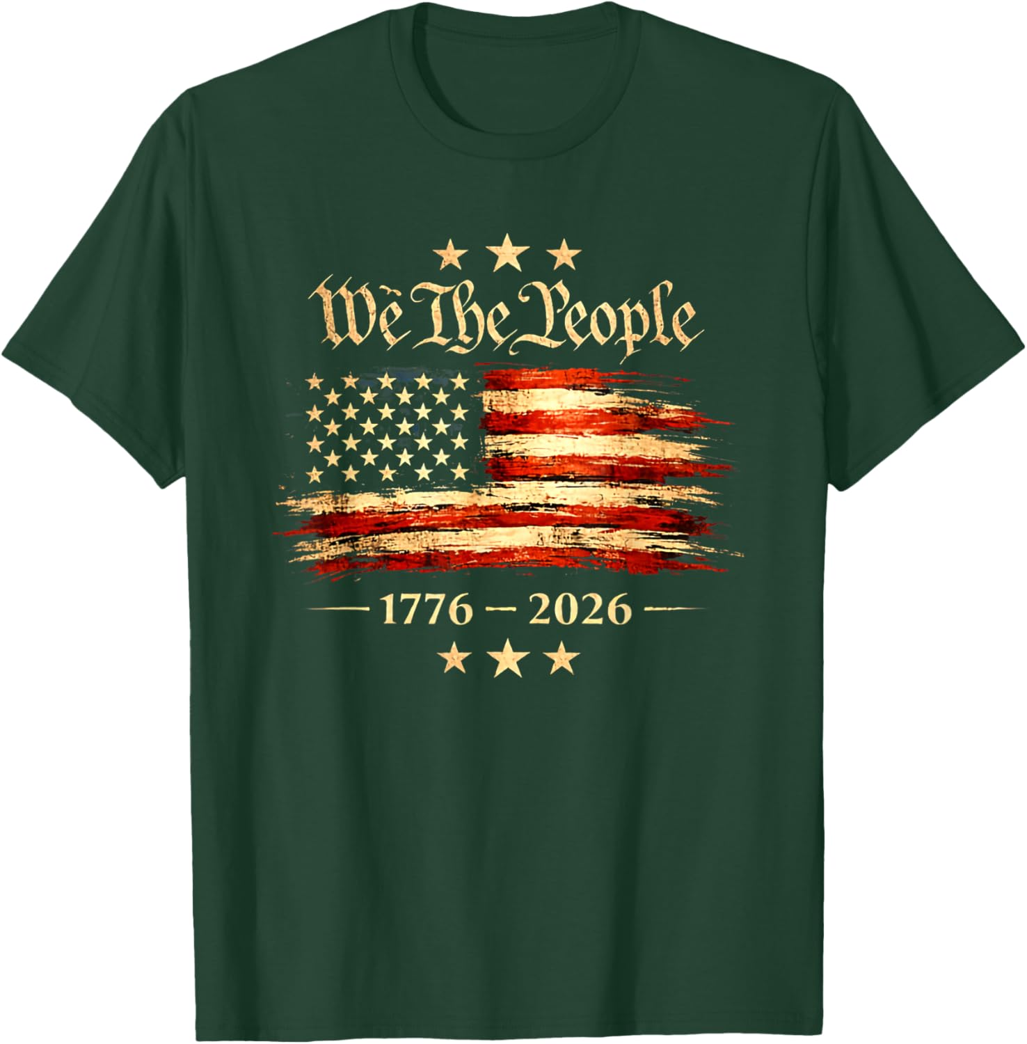 250 Years America Anniversary 250th Independence Day Freedom T-Shirt - T-Shirt | Forest