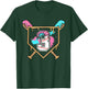 3rd Third Birthday Baseball Bat Ice-Cream Drip 3yrs Old Boys T-Shirt - T-Shirt | Forest