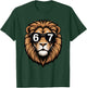 Funny Lion Sunglasses 67 Six Seven Meme T-Shirt - T-Shirt | Forest