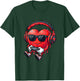 Valentine's Day Red Heart Vday Gamer for Boys Kids Teen T-Shirt - T-Shirt | Forest