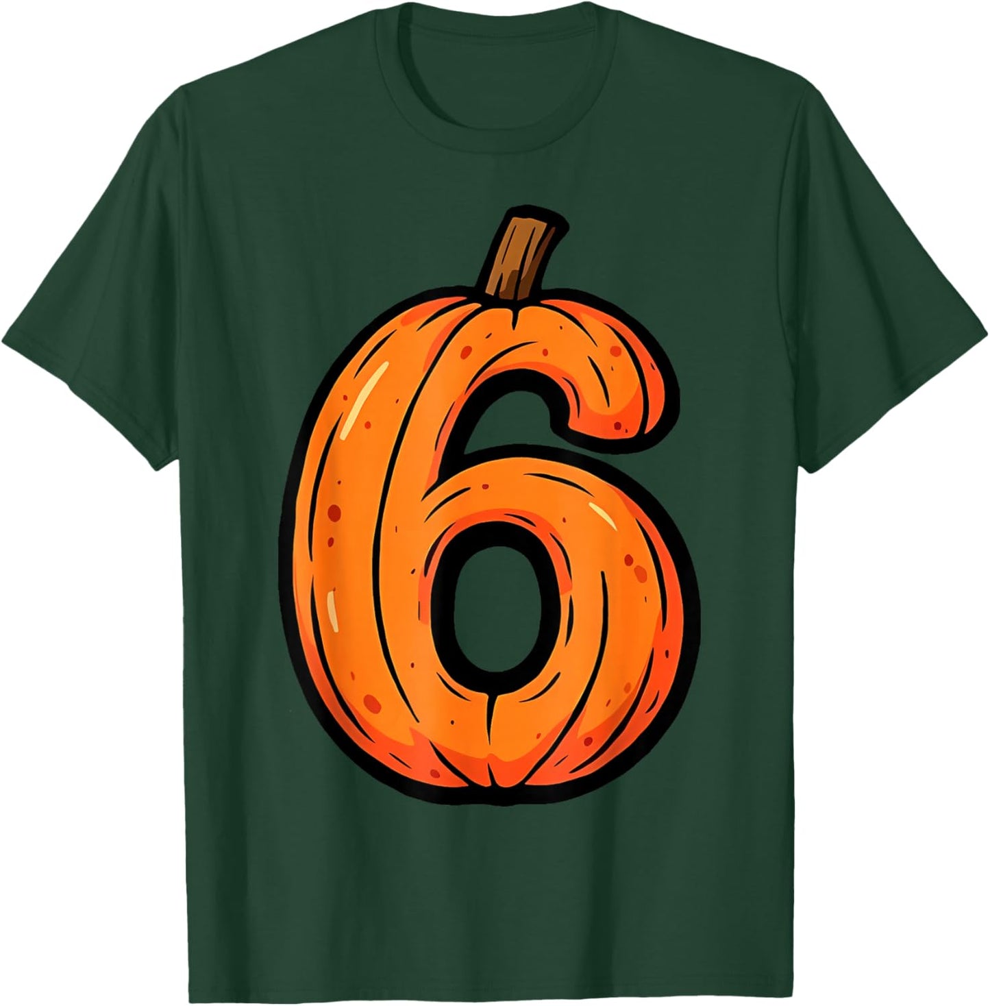 6 7 Pumpkin Funny Six Seven Meme Halloween Costume T-Shirt - T-Shirt | Forest