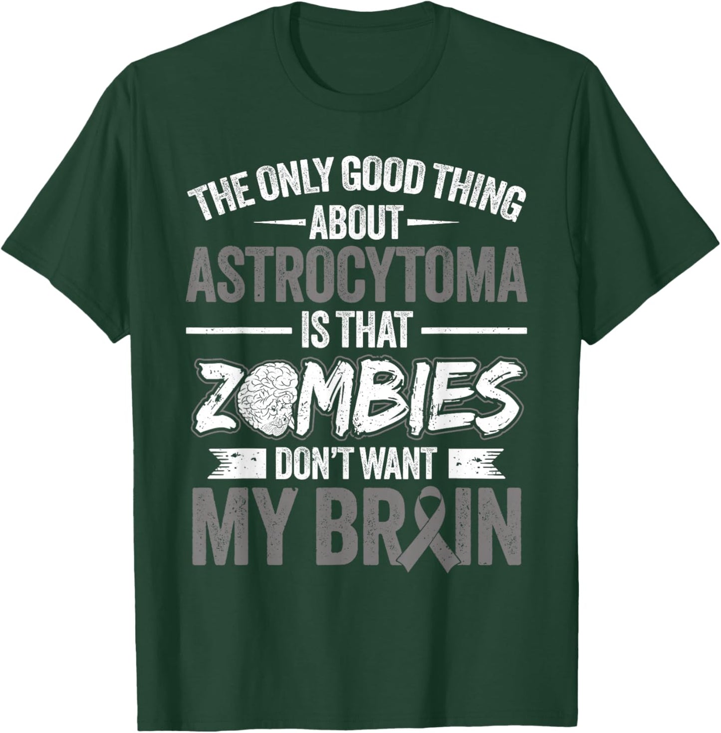 Astrocytoma Warrior T-Shirt - T-Shirt | Forest