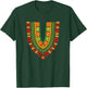 African Dashiki Collar Pattern Ethnic Print Colorful T-Shirt - T-Shirt | Forest