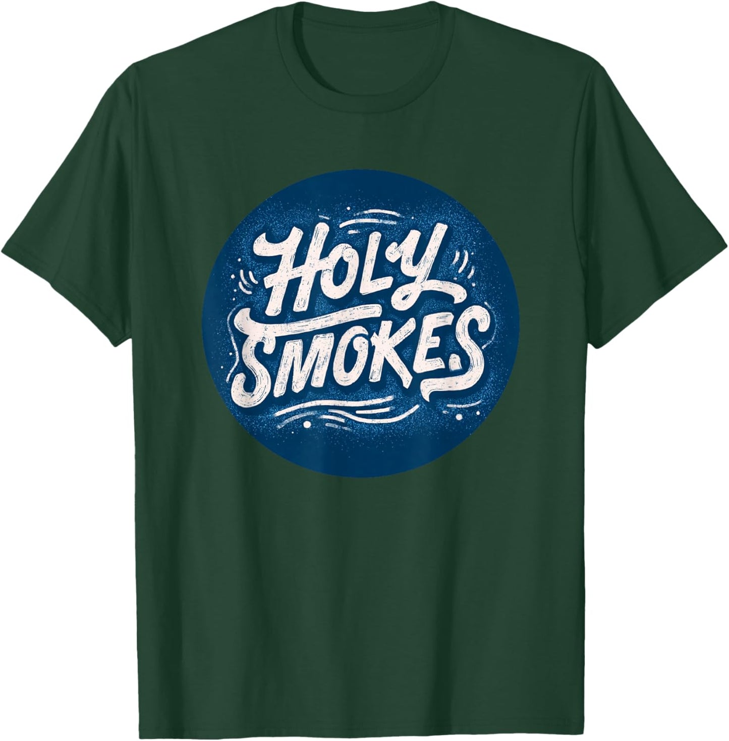 Funny Holy Smokes Stamp Costume T-Shirt - T-Shirt | Forest