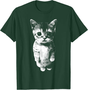 El Gato Sad Kitten Funny Meme Sad Crying Cat Munchkin Kitty T-Shirt - T-Shirt | Forest