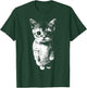El Gato Sad Kitten Funny Meme Sad Crying Cat Munchkin Kitty T-Shirt - T-Shirt | Forest
