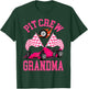 Race Car Birthday Party Racing Family Grandma Pit Crew T-Shirt - T-Shirt | Forest