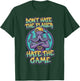 Don't Hate The Flayer Hate The Game Funny Octopus Monster T-Shirt - T-Shirt | Forest