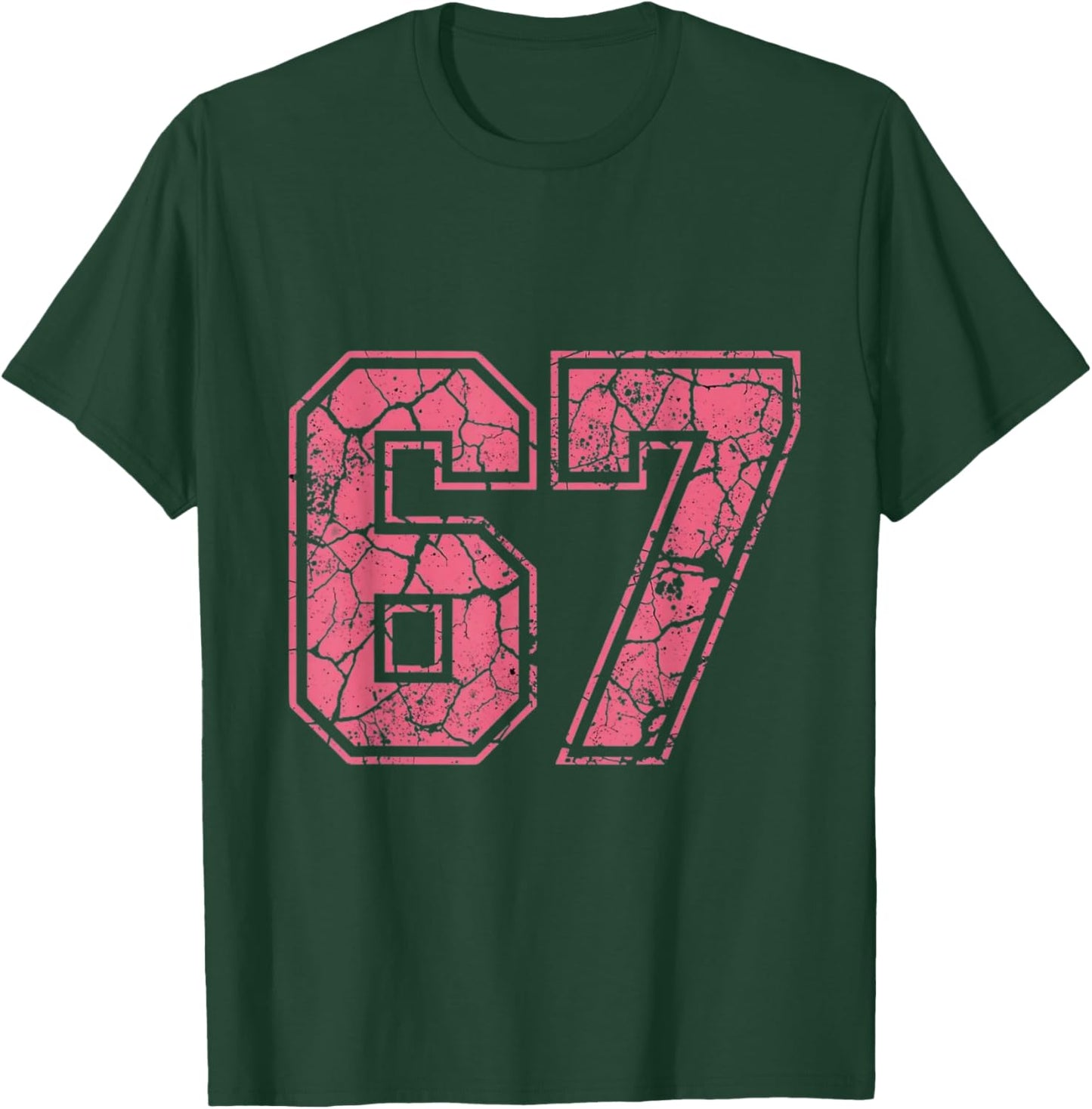 Pink Number 67 Jersey Player Uniform #67 Fan T-Shirt - T-Shirt | Forest