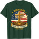Faith Freedom Cross 250 Years 1776 2026 T-Shirt - T-Shirt | Forest