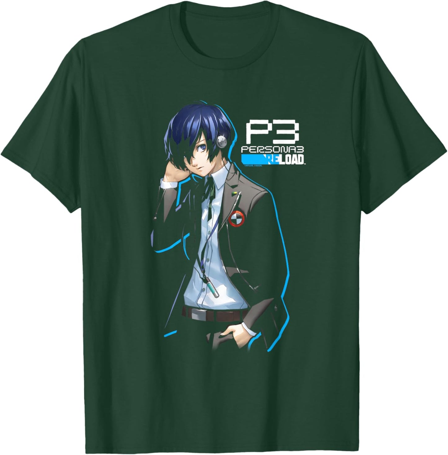 Protagonist Memento Mori Collage Video Game T-Shirt - T-Shirt | Forest
