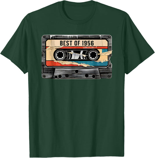 Best of 1956 Funny Vintage 70th Birthday Gift Women T-Shirt - T-Shirt | Forest
