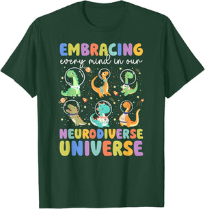 Neurodiverse Universe SPED Teacher SPED Teaching T-Shirt - T-Shirt | Forest