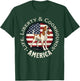 Life, Liberty and Coonhounds, America: Braying Redtick T-Shirt - T-Shirt | Forest