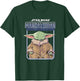 Star Wars The Mandalorian Grogu Zen Meditation Moment T-Shirt - T-Shirt | Forest