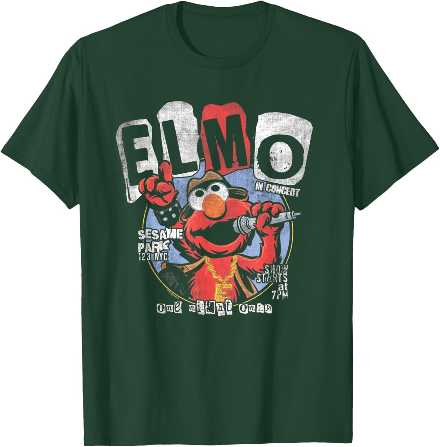 Sesame Street Elmo in Concert T-Shirt - T-Shirt | Forest