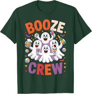 Booze Crew Halloween Drinking Group Costume T-Shirt - T-Shirt | Forest