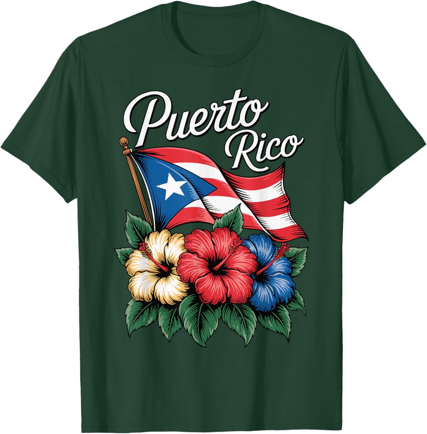 Puerto Rico T-Shirt - T-Shirt | Forest