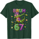 Mardi Gras Six Seven Bruh Mardigator Alligator 6 7 Meme Boys T-Shirt - T-Shirt | Forest