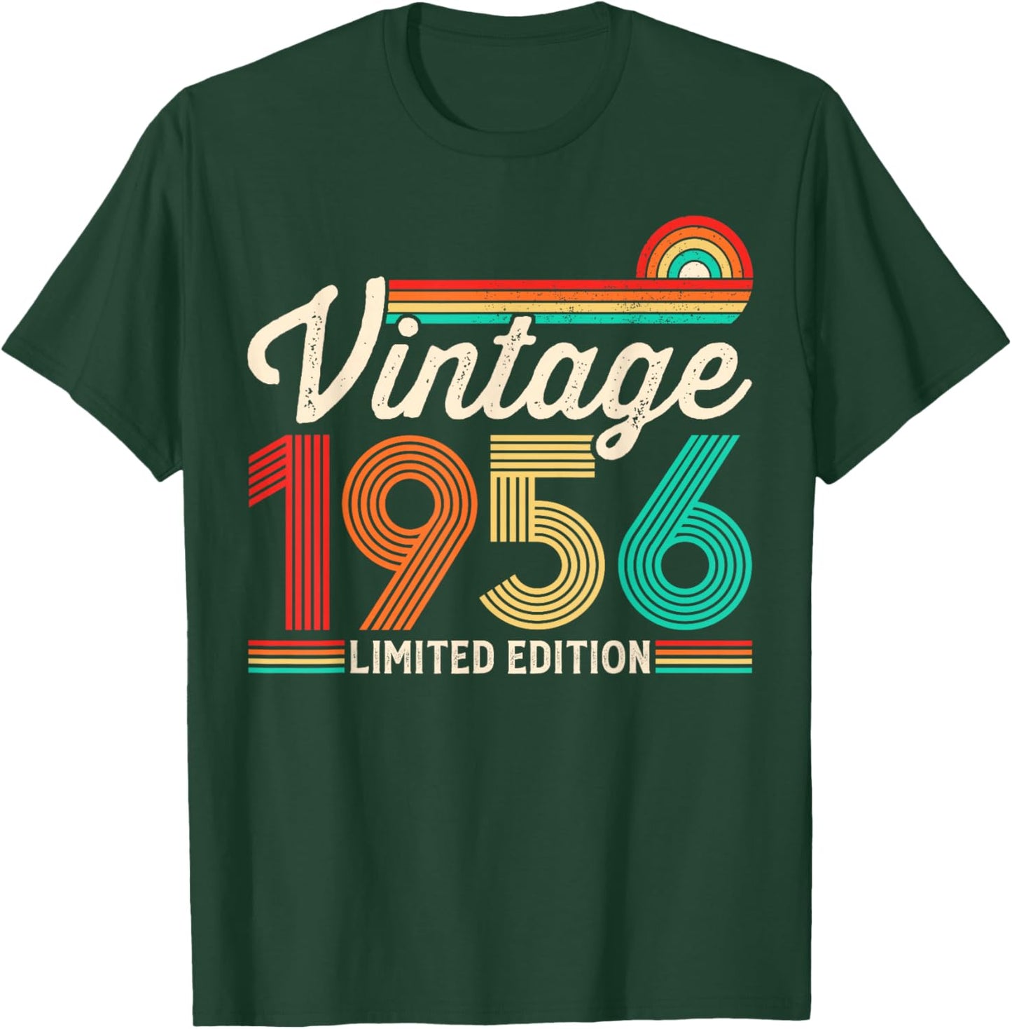 70 Years Old Vintage 1956 Limited Edition 70th Birthday T-Shirt - T-Shirt | Forest