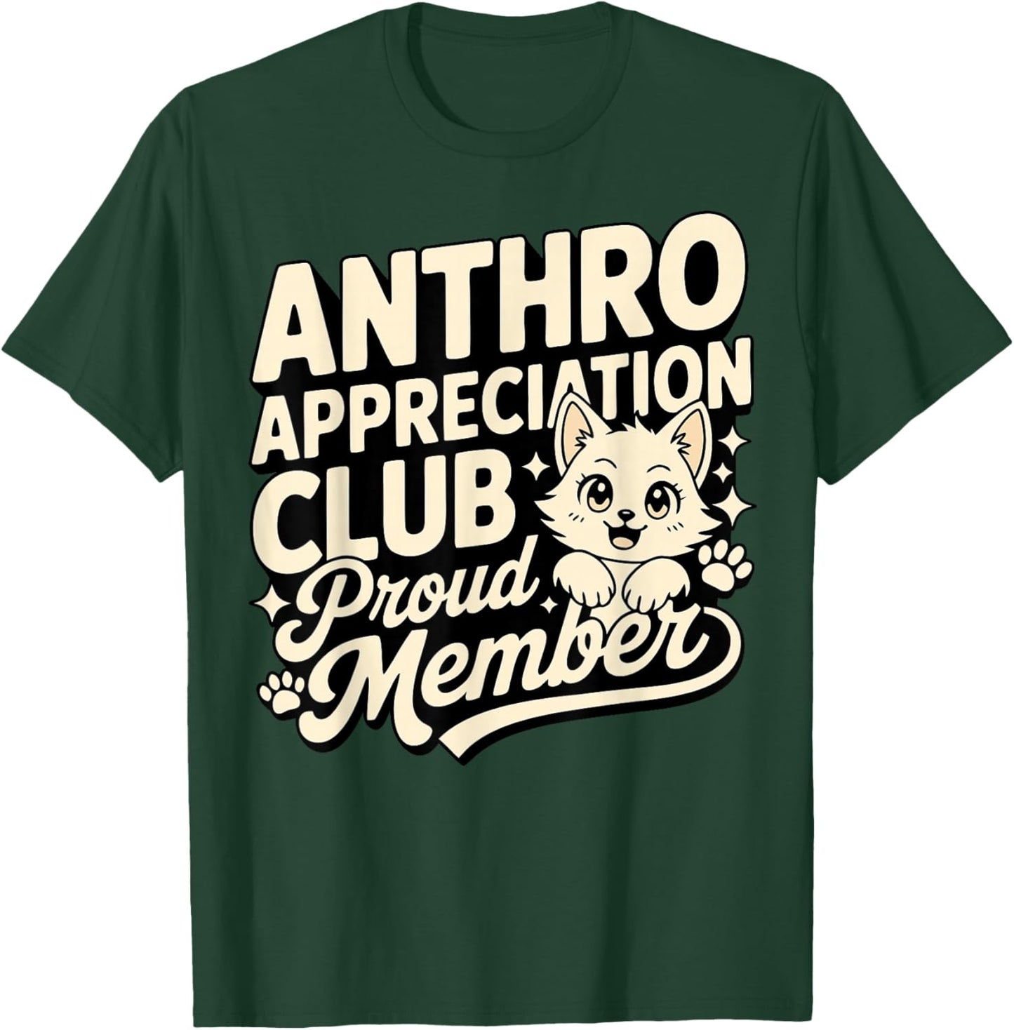 Furry Fandom Animal Fursonas Club Anthropomorphic T-Shirt - T-Shirt | Forest