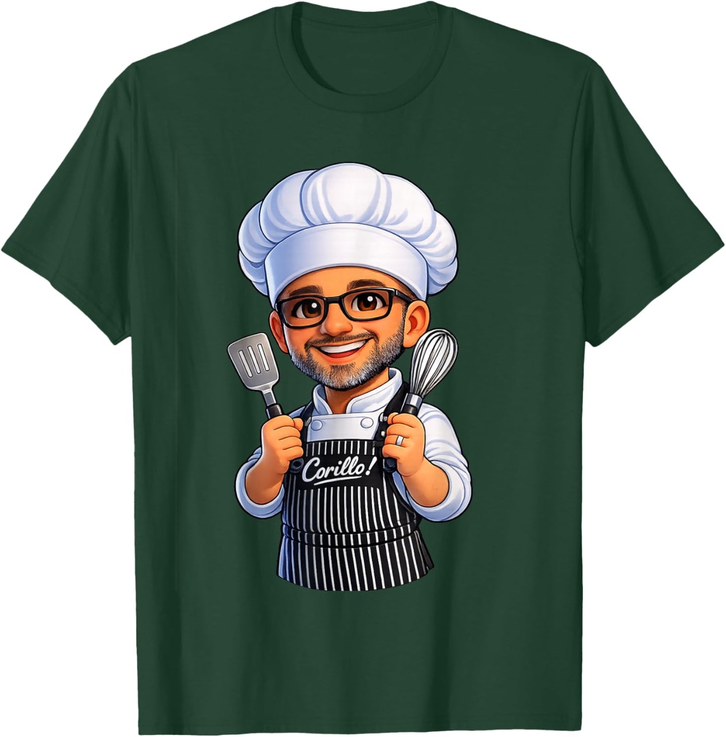Chef Corillo T-Shirt - T-Shirt | Forest