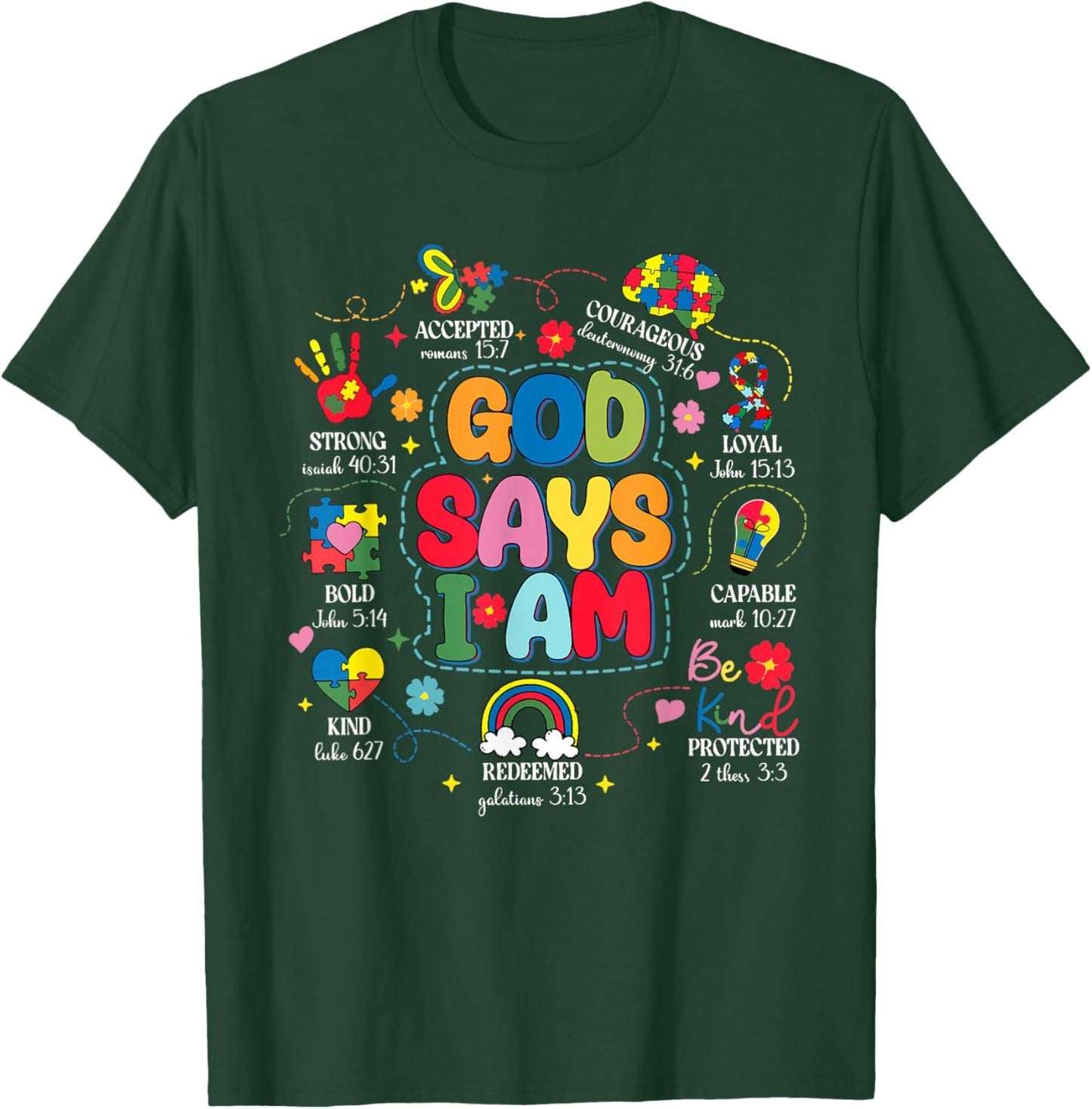 Christian T-Shirt - T-Shirt | Forest