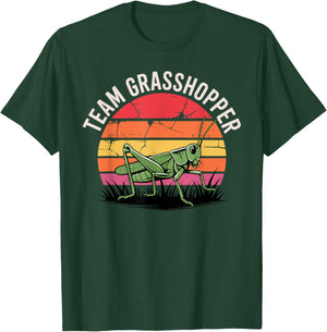 Grasshopper Art Women Kids Bug Insect Grasshopper T-Shirt - T-Shirt | Forest