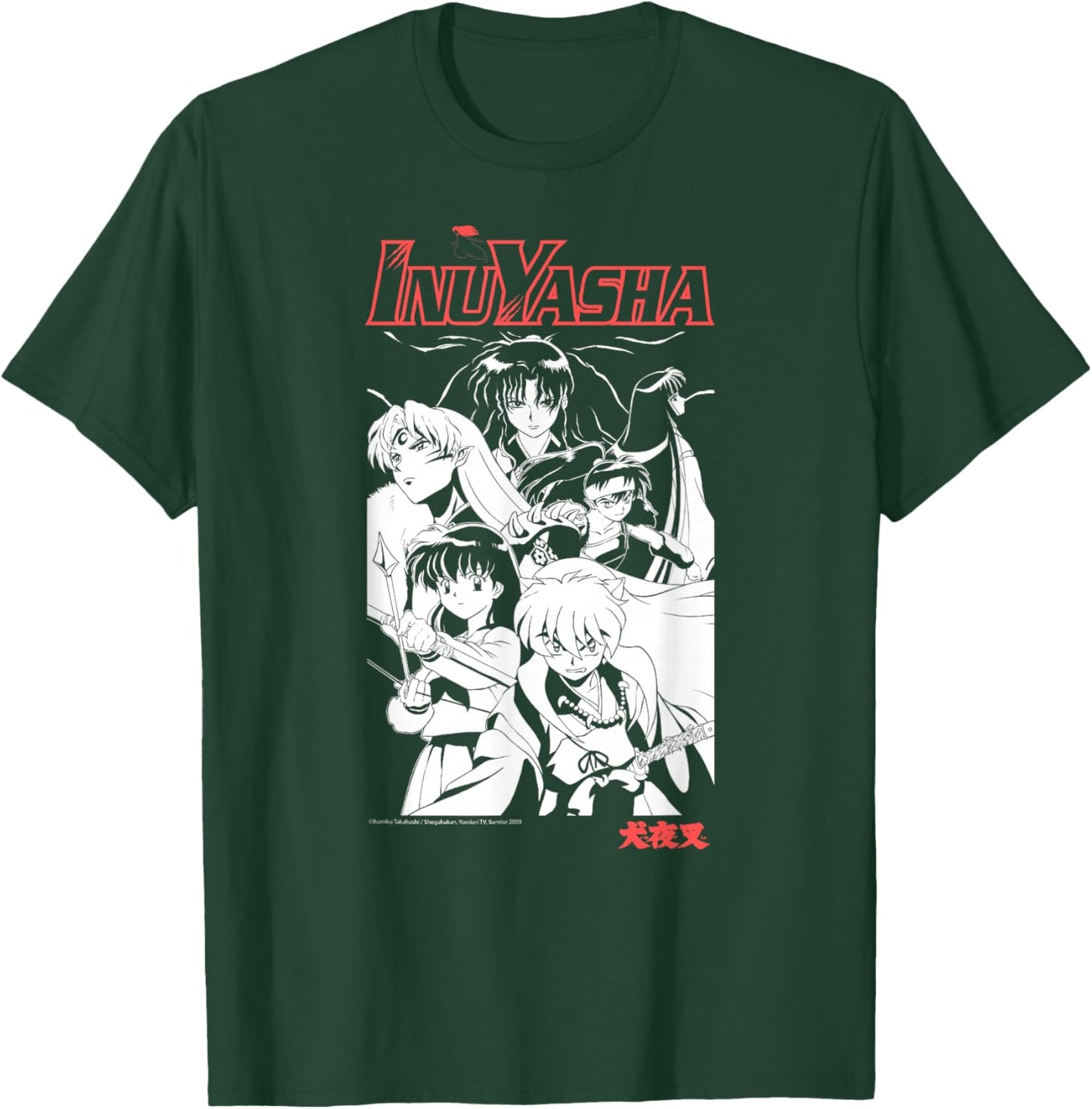 Kagome Koga Sesshomaru Timeless Anime Cast T-Shirt - T-Shirt | Forest