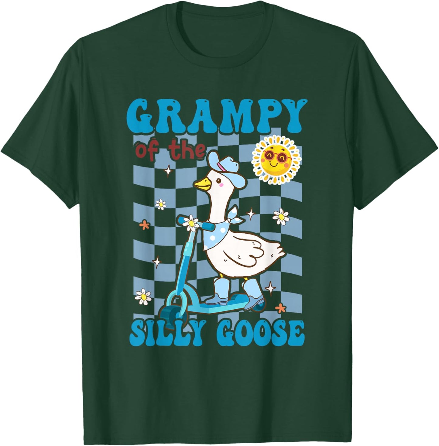 Grampy of The Silly Goose First Birthday Family Matching T-Shirt - T-Shirt | Forest