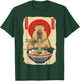 Capybara Eating Ramen Noodles Funny Vintage Japanese Anime T-Shirt - T-Shirt | Forest