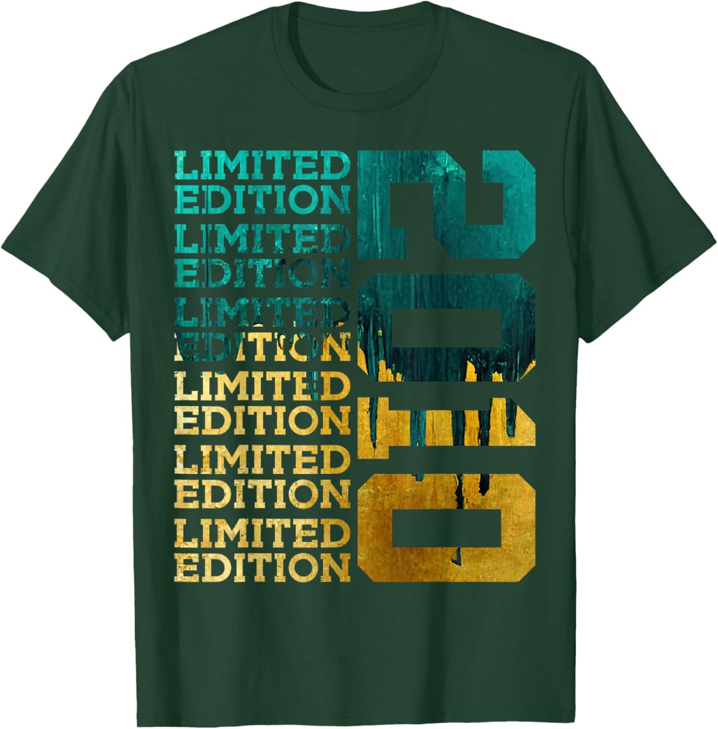 16 Years Limited Edition 2010 16TH Birthday T-Shirt - T-Shirt | Forest