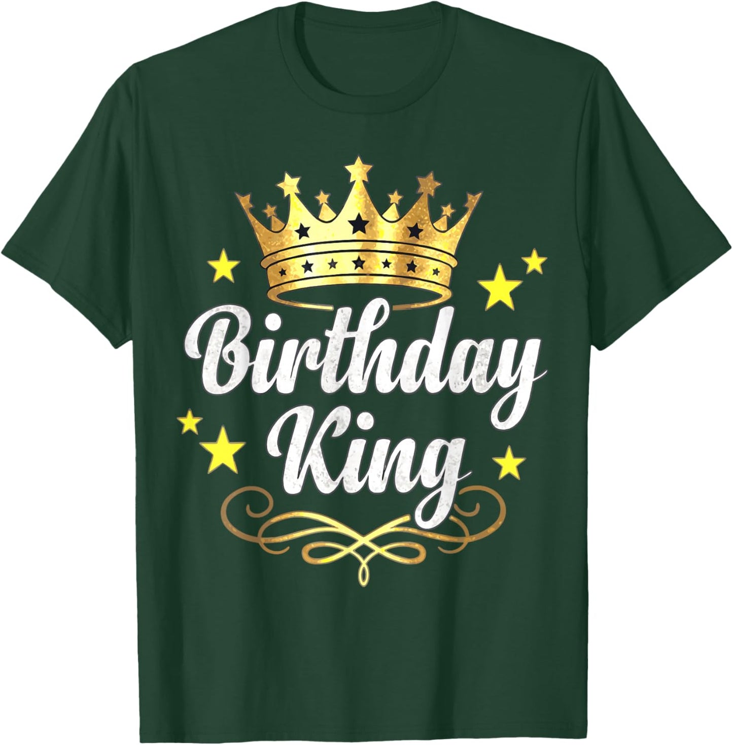 Birthday King Crown T-Shirt - T-Shirt | Forest