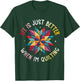 Life is Just Better When I'm Quilting Funny Sewing Quilter T-Shirt - T-Shirt | Forest