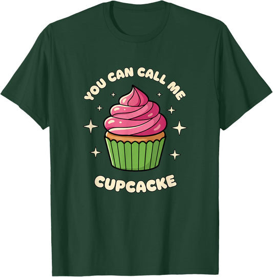 You Can Call Me Cupcake Kids Halloween Cupcake Costume Funny T-Shirt - T-Shirt | Forest