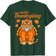 Happy Thanksgiving Tiger Women Boys Girls Kids Outfit Gifts T-Shirt - T-Shirt | Forest