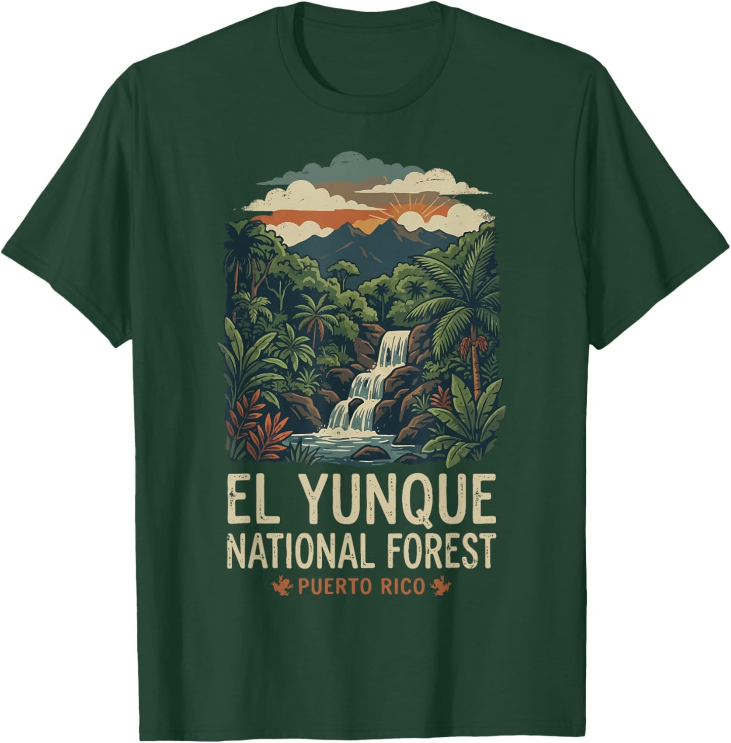 El Yunque National Forest Puerto Rico T-Shirt - T-Shirt | Forest