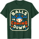 Balls in Coming Down Baseball Outfielder Catcher T-Shirt - T-Shirt | Forest